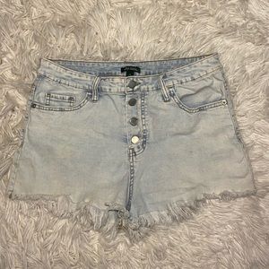 Wild Fable Button Up Jean Shorts